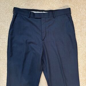 Perry Ellis Men's Navy Dress Pants